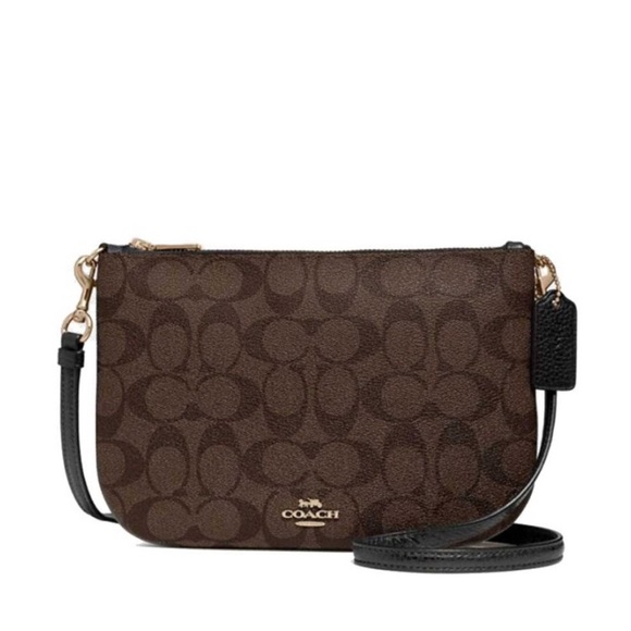 Coach Handbags - Authentic COACH transformable sign Leather Crosby